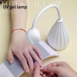 Trockner 18/12/6W LED-Lampe Nageltrockner Mini wiederaufladbare UV/LED-Nagellampe Schnell trocknend drehbarer Aushärtungslack Kleber Maniküre-Werkzeuge