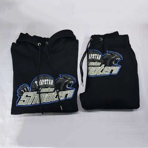 2024 المسارات غير الرسمية عالي الجودة مطرزة الرجال الرجال الرجال Hoodie Hoodie Trapstar London Shooters Presssuit Designer Sportswear Pullovers التصميم المتقدم