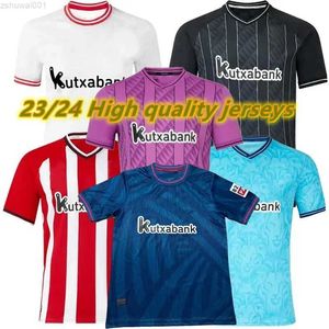 2023 2024 Bilbao Club Soccer Jerseys 23 24 Atlético ADURIZ GURUZETA WILLIAMS MUNIAIN PAREDES BERENGUER ANDER HERRERA UNAI SIMON O. SANCET futebol homens e crianças HQ1Z