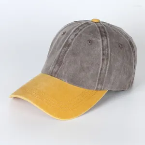 Ball Caps High Quality Outdoor Washed Cotton Vintage Mens Dad Hats Solid Mixed Color Baseball Women Hat