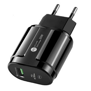 Novo carregador Aron PD USB + PD Head A + C porta dupla adaptador de carregamento rápido para celular