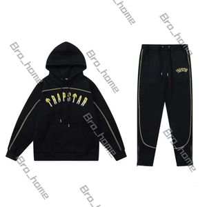 Mens Trapstar Tracksuit Designer Tracksuit Homens Mulheres Hoodie Activewear Set Ice Flavors 2.0 Smanicato Top Quality Bordado Casaco Ensemble Trapstar Jersey 364