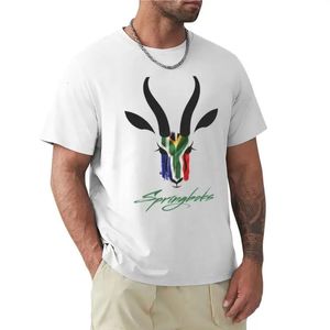 Springboks-Campeão Mundial de Rugby 1994 2007 Camiseta anime roupas personalizadas camisetas simples camisetas masculinas 240309