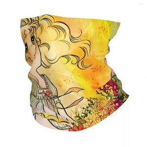 Scarves Candy Bandana Neck Gaiter Printed Anime Manga Candice Japan Cartoon Mask Scarf Multi-use Headband Riding Adult Winter