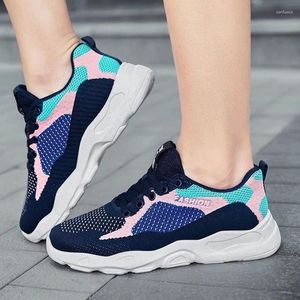 Casual Shoes Women Spring Fashion Running Girls Breathable Soft Sneakers Female Athletic Basket Sports Mesh Size 36-40