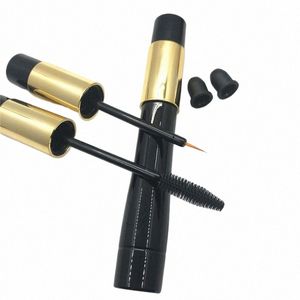 10ml Empty Black Gold Eyel Tube Mascara Cream Vial/Ctainer Eyeliner Vials Refillable Bottles Makeup Tool Accories i6n1#