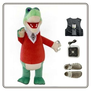 マスコットコスチューム2023 Iatable Cheburashka Crocodile Plush Mascot Suit Party Furry Dress Outfitsカーニバルアダルトコスチュームギフト