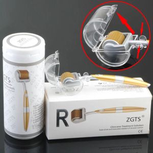 Removers ZGTS 192 DERMA ROLLER MICRONEDLING 0,2/0,25/0,3 mm nållängd Titanium Dermoroller Microniddle Roller for Face Hair Growth