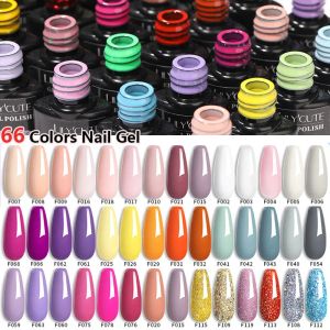 Наборы LILYCUTE, 66/40 цветов, набор гель-лаков для ногтей, красочный маникюрный набор, полуперманентный дизайн ногтей, УФ/светодиодный лак, наборы для ногтей Pour Les Ongles
