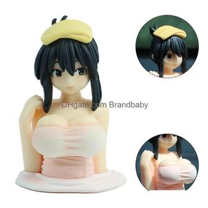 Decompression Toy Y Shaking Boobs Console Dashboard Interior Accessory Girls Boys Adt Figure Collection Model Doll Drop Delivery Toys Dhog1