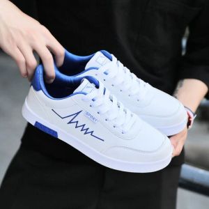 Sapatos de sapatos de tênis masculinos para homens esportes casuais brancos tenis masculino cêns