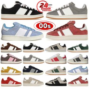 أحذية مصممة فاخرة 00S SOEDE SNEAKERS رمادي سحابة خضراء داكنة أسود عجب أبيض عيد الحب