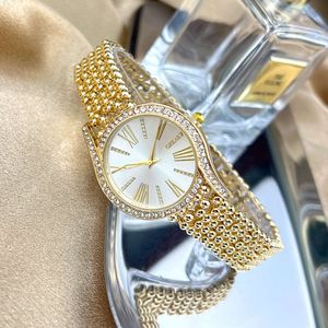Novo estilo terno moda nicho luxo diamante conjunto relógio de pulso tiktok relógio de quartzo feminino