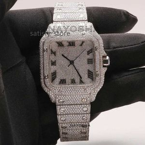 Premium Quality Luksus Design Watch Zegarek mechaniczny z laboratoryjnym diamentem dla mężczyzn z Indii po rozsądnej cenie prezentowej