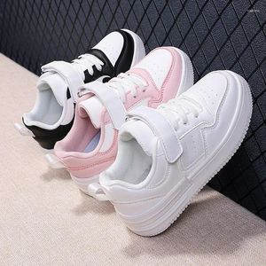 Sapatos casuais crianças correndo tênis branco moda meninas esporte sapato chaussure enfant respirável meninos tenis infantil