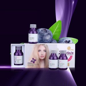 Tedaviler Saç protein tedavisi seti Keratin Formaldehit Olmadan Progresif Onarım Hasarı Kıvırcık Saç Bakım Ürünleri Şampuan Daha Önce