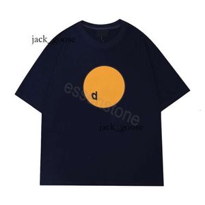 Herren Draw T-Shirt mit Sonnenaufdruck, Herren Damen T-Shirt Polo Smlie Face, modisch, lässig, Rundhalsausschnitt, kurzärmelig, Sommerkleidung, S-XXL, Drawdrew 395