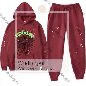 Designer Men Tracksuits Hoodie SP5der Pantaloni casuali Spider Stampa web da uomo Pullover Felpe per giovani ti Thug Mans Graphic Y2K felpa con cappuccio Joggers SweatSuits 135