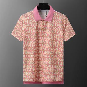 Designer Polo Shirts Mens Polos skjortor Män mode Tees Classic Multiple Color Lapel korta ärmar plus broderi Business Casual Cotton Bottherable A7