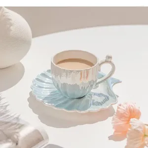 Mugs Ceramic Coffee Mug Pearl Cup Household Drinking Utensils Appearance Milk Dish Living Room Items