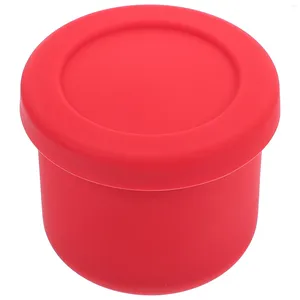 Dinnerware Round Lunch Box Supply Camping Container Portable Reusable Household Take Away Convenient Compact Silicone