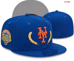 Męski baseball Mets Mets Hats La Snapback Hats World Serie