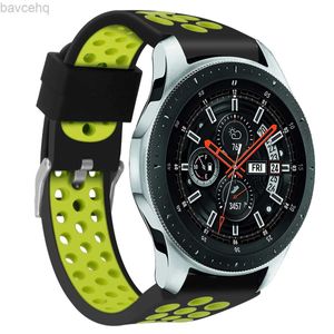 ウォッチバンドSamsung Gear S3 Frontier/Classic Galaxy Watch 3 45mm 22mmシリコンストラップSamsung Galaxy Watch 46mmストラップ24323