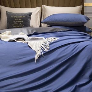 Conjuntos de cama de luxo homens cama consolador conjunto twin algodão sarja els capa completa glamour macio aconchegante jogo de cama edredão