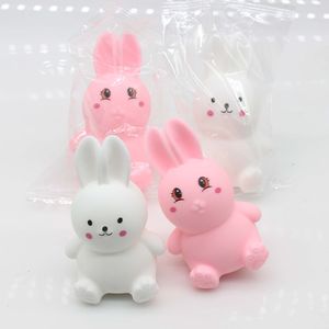 Squishy Bunny Stres Topları Oyuncak Taş Tavşan Hamur Topu Sıkın Top Duyusal Fidget Oyuncakları Rahatlamak ve Paskalya Sepeti için Odaklanmak İçin
