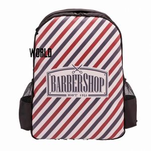 nuovo Sal Barber Bag Strumento per capelli Strumento multifunzionale per il trucco Strumento per il trucco di grande capacità Zaino da viaggio speciale 93fF #