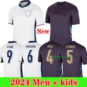 NOWOŚĆ 2024 2025 Koszulka piłkarska Englander Bellingham piłka nożna 24 25 Anglii Kane Rashford Grealish Foden Saka Football Jersey Men Shirt Socks Kits