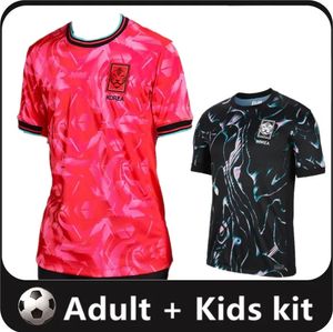 2024 2025 Sydkorea Soccer Jerseys Home Red Away Son Hwang Kim Jeong Sung Lee Kwon Maillots Football Shirts 24 25 National Team Adult Kids Set Kits Top Thailand JJ 3.23