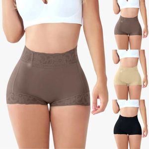 Women's Shapers Shaping Panties Seamless High Waist Postpartum Hip Lift Slimming Underwear Lace Body Shaper BuLifter