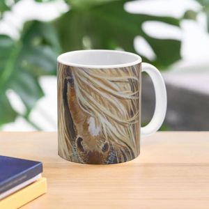 Kubki Shetland Pony Coffee Mug Breakfast Glasses Cups Ceramic Creative