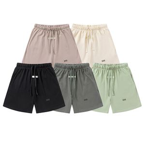 Men shorts Solid Color designer shorts Track Pant Casual Couples Same style women Shorts Cotton Relaxed Loose Letter Knee Length shorts luxuy cotton designer