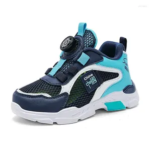 Casual Shoes Kids Sneakers Sport Boy Running Basketball Mesh Breattable Light Chaussure Enfant