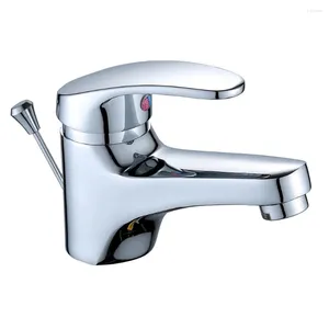 Bathroom Sink Faucets High Corrosion Resistance Kitchen Supplies Pull Rod Mixer Tap Practical Ball Joint Jet Regulator