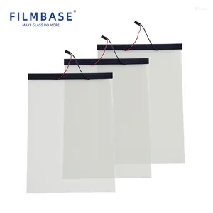 Fensteraufkleber FILMBASE Klare PDLC-Folie mit Hartbeschichtung Transparent Smart für Jasim Muraghi