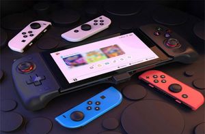 ゲームコントローラー任天堂スイッチのためのジョイスティックゲームパッドコントローラーハンドヘルドグリップダブルモーター振動6軸ジャイロジョイPA1496708