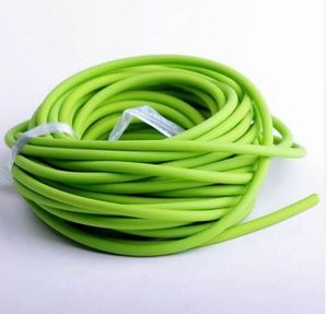 Jaktband Sling Green Tube Rubber Color Natural Latex Sporting Accessories Shot Slings Slingshot 5mm*5M ersättning NKBFF