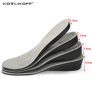 Insoles Invisible Height Increase Insole Unisex 1.54.5cm Heighten Heel Insert grow taller Increase Height Shoe Pad Heel Lift Taller