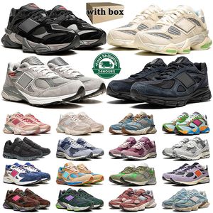 Med Box Designer 9060 1906R 530 Rinnande skor Män kvinnor 9060 Black Castlerock Mushroom Bricks Wood 2002r Pack Phantom 530 White Green Mens Outdoors Trainers Sports Sport