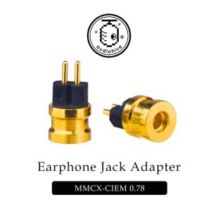 Accessories Audiohive Earphone Jack Adapter MMCX 2Pin 0.78 flat 2Pin Groove Earphone Protector MMCX TO MMCX For N5005 IE300 IE600 IE900