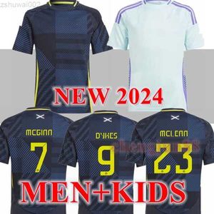 2024 2025 Skottland Hem Bov Soccer Jerseys Special Edition McGinn Tierney Mctominay Football Shirt 24 25 Christie McGregor Kids Kit Robertson 150th Anni