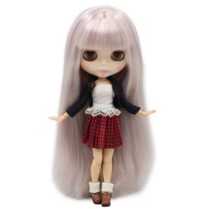 ICY DBS Blyth Doll per la serie No280BL69091010 Corpo articolare Seno grande Argento capelli misti Pelle bianca 16 BJD NEO 240311