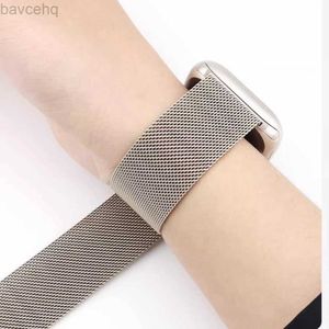 Titta på band Milanese Loop för Watch Band 44mm Ultra-2 49mm 45mm 40mm 41mm 42-44mm Pride Watch Band Armband IWatch Series 9 8 7 6 SE 5 4 3 24323