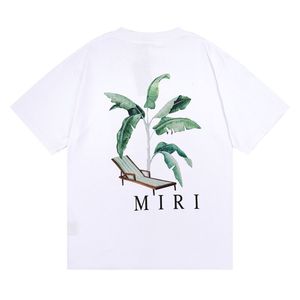 Designer Men T Shirt Mens Amirir Shirt Högkvalitativ PRINTERAD LETTER Kort ärm Designer Tshirt Luxury Crew Neck T Shirt