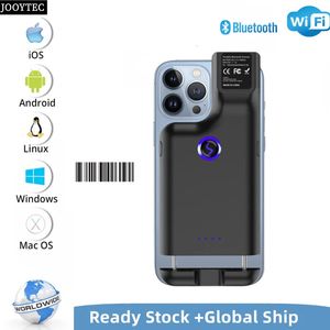 JOOYTEC Bluetooth 1D Laser Barcode Scanner Back Clip Phone Reader Universal 240318