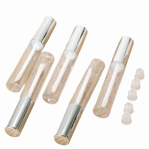 5pcs mini dudak şişesi boş tüp boş tüp parlak maskara için 10ml net kozmetik ctainer sızdırmaz fiş seyahat makyaj araçları 69tv#