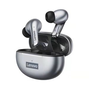 Orijinal Lenovo LP5 Bluetooth 5.0 Kablosuz Manyetik Oyun Çalışan Spor Kulakçısı Kulak içi kulaklık, su geçirmez gürültü ile Android iOS için engelleme